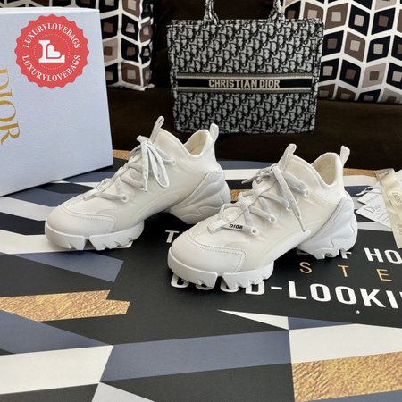 Dior D-Connect Sneaker White Technical Fabric 35-41