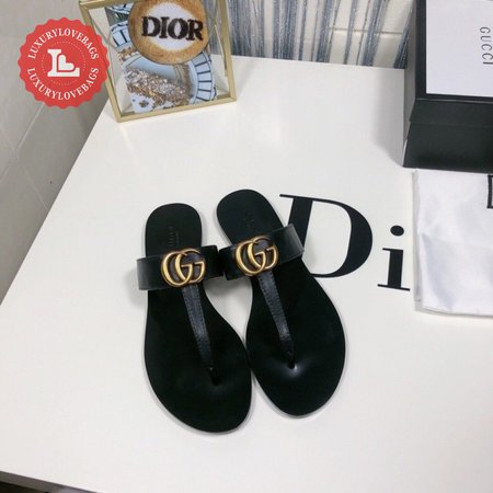 Gucci G Thong Sandal Black 35-41