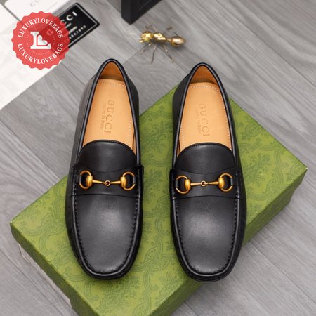 Gucci 1953 Horsebit Leather Loafer Black Leather 38-44