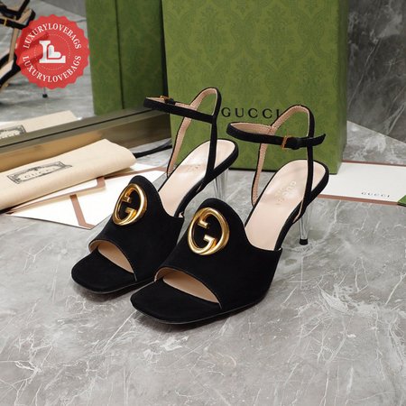 Gucci Blondie Heeled Sandal Black 35-40