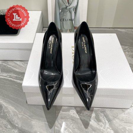 YSL Opyum Pumps In Patent Leather With Gold-Tone Heel 35-39